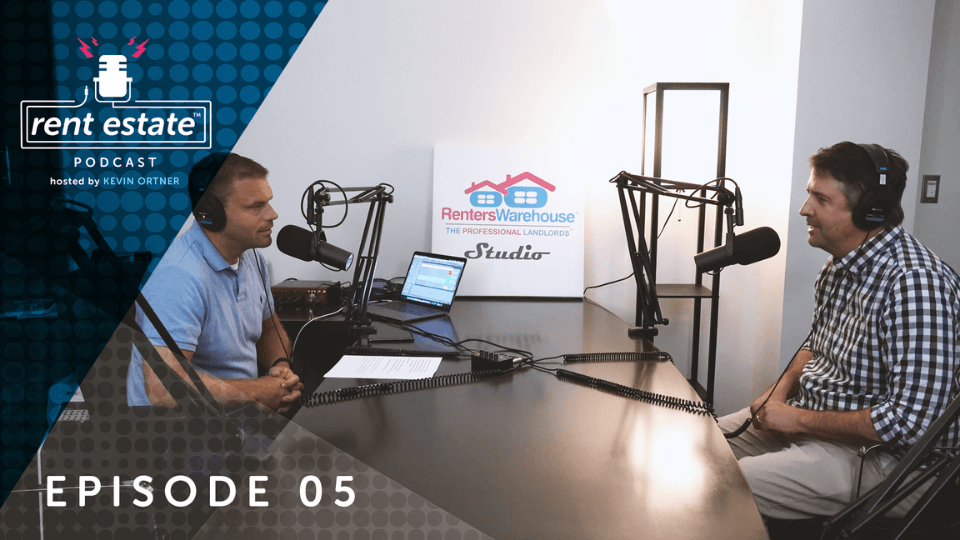 Podcast Episode 5 in the Renters Warehouse Studio