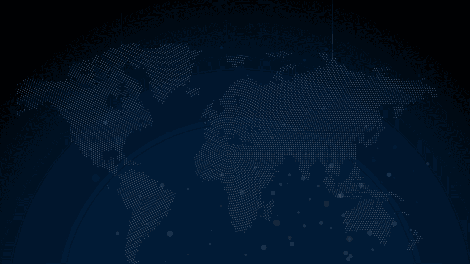 Dark blue continents map