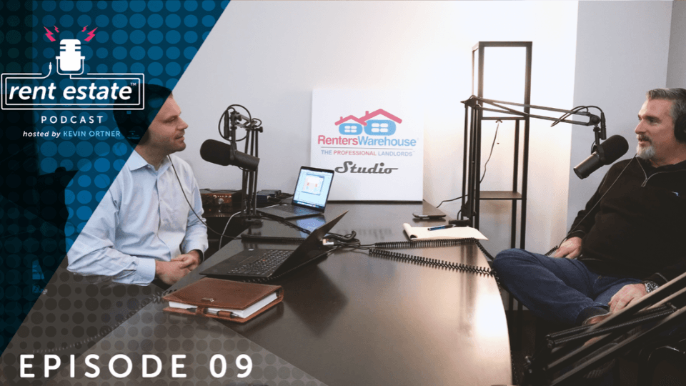 Podcast Episode 9 in the Renters Warehouse Studio